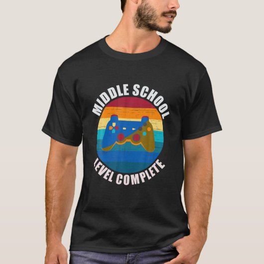 middelbare school: volledige Afstuderen klasse 2 T-shirt (Voorkant)