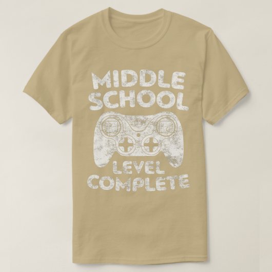 middelbare school, volledige klasse 2022 t-shirt (Design voorkant)