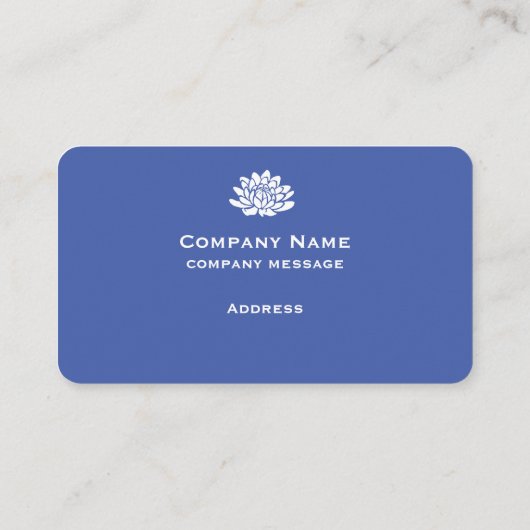  middelblauw Visitekaartje (Achterkant)