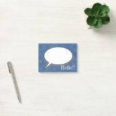 Middelblauwe Cirkelvormen Post-it® Notes (Kantoor)