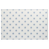 Middelblauwe sterren (grote schaal) stof (Fat Quarter)