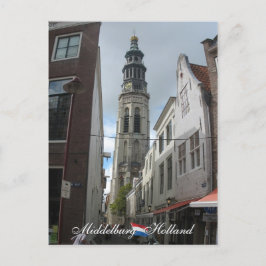 Middelburg Lange Jan Holland Briefkaart