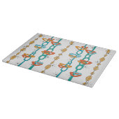 Middelcentraalmoderne glazen snijraad snijplank (Hoek)