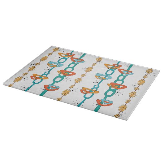 Middelcentraalmoderne glazen snijraad snijplank (Hoek)