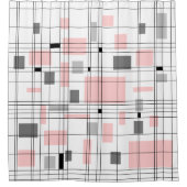 Middelcentraalnet Douchegordijn (Voorkant)