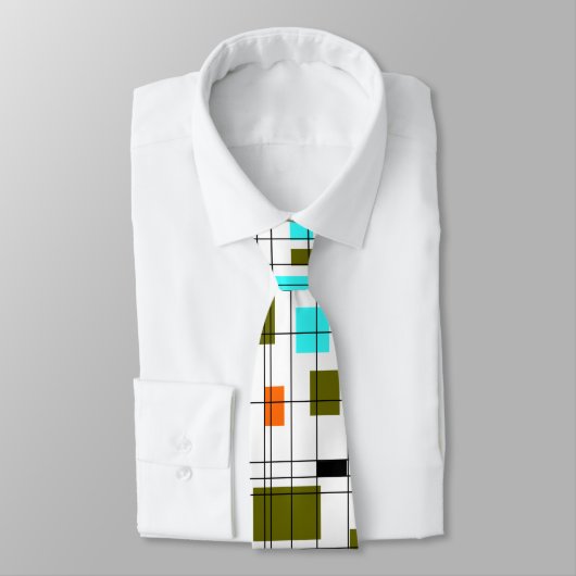 Middelcentraalnet Stropdas (Gebonden)