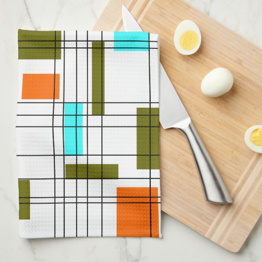 Middelcentraalnet Theedoek (Quarter Fold)