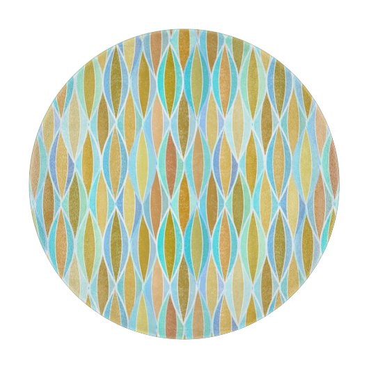 Middelcentrifugeren afdrukken - blauwe en neutrale snijplank (Voorkant)