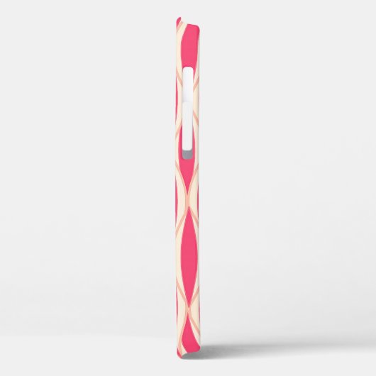 Middelcentrifugeren afdrukken - koraalschaduwen Case-Mate iPhone case (Achterkant / Links)