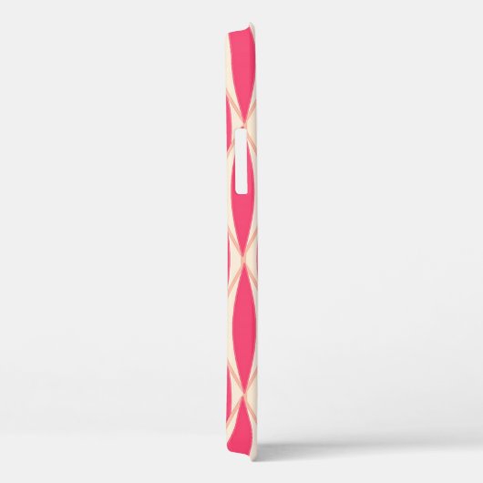 Middelcentrifugeren afdrukken - koraalschaduwen Case-Mate iPhone case (Achterkant / Rechts)