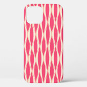 Middelcentrifugeren afdrukken - koraalschaduwen Case-Mate iPhone case (Achterkant)