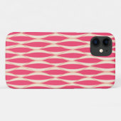 Middelcentrifugeren afdrukken - koraalschaduwen Case-Mate iPhone case (Achterkant (horizontaal))
