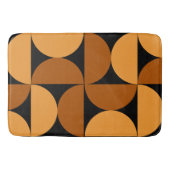 Middelcentury Modern Burnt Clay en Mocha Badmat (Voorkant)