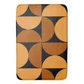 Middelcentury Modern Burnt Clay en Mocha Badmat (Voorkant Verticaal)