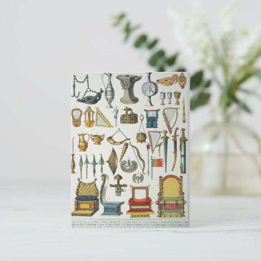 Middeleeuwen Briefkaart (Staand voorkant)