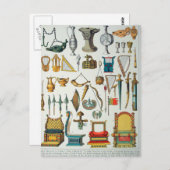 Middeleeuwen Briefkaart (Voorkant / Achterkant)