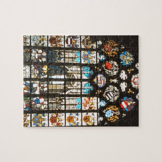 Middeleeuwen van gekleurd glas, Nederland Legpuzzel (Horizontaal)