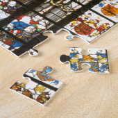 Middeleeuwen van gekleurd glas, Nederland Legpuzzel (Zijkant)