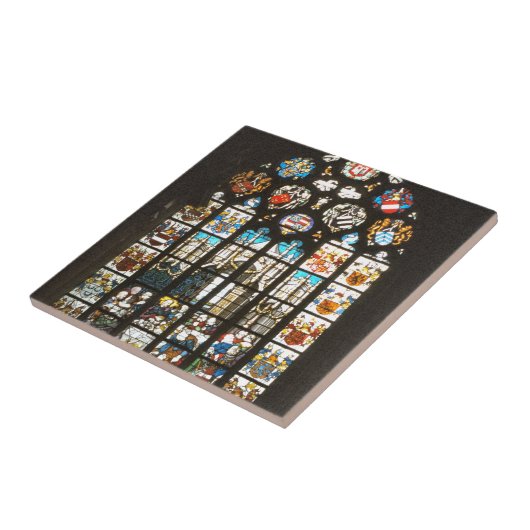 Middeleeuwen van gekleurd glas, Nederland Tegeltje (Zijkant)