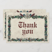 Middeleeuwen van middeleeuwen kaart (Voorkant / Achterkant)