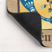 Middeleeuwen, verlicht, letter C Monogram Muismat (Hoek)