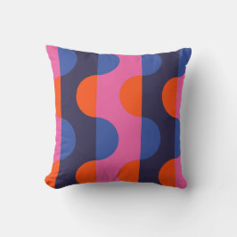 Middeleeuws Abstract cirkelpatroon Kussen