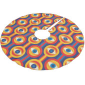 Middeleeuws: abstract geometrisch. kerstboom rok (Gekanteld)