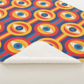 Middeleeuws: abstract geometrisch. sherpa deken (3/4)