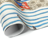 MIDDELEEUWS BESTIARIUM, ZEE MONSTERS FANTASIEDIERE CADEAUPAPIER (Rol Hoek)