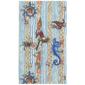 MIDDELEEUWS BESTIARIUM, ZEE MONSTERS FANTASIEDIERE TAFELKLEED (Voorkant)