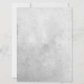 middeleeuws beton & goud kaart (Achterkant)