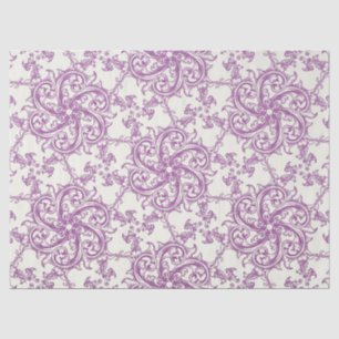 middeleeuws bloemenpatroon tissuepapier