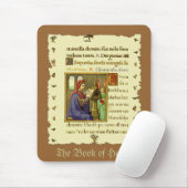 Middeleeuws boek van uren muismat (Met muis)