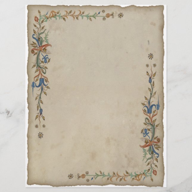 middeleeuws briefhoofd (Voorkant)