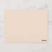 middeleeuws briefkaart (Achterkant)