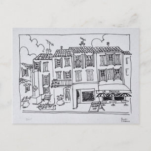 Middeleeuws dorp Biot, Frankrijk Briefkaart