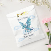 Middeleeuws dragon baby shower geeft de voorkeur a bedankzakje (Gezegeld)