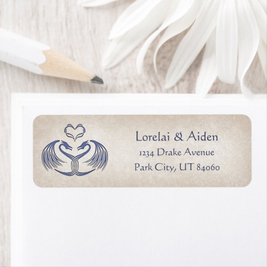 Middeleeuws Drakenadres Etiket (Insitu)