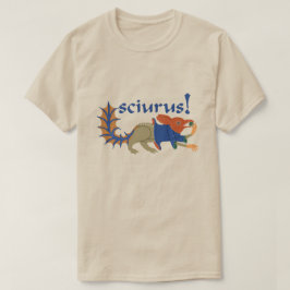 Middeleeuws eekhoorn ding T-shirt