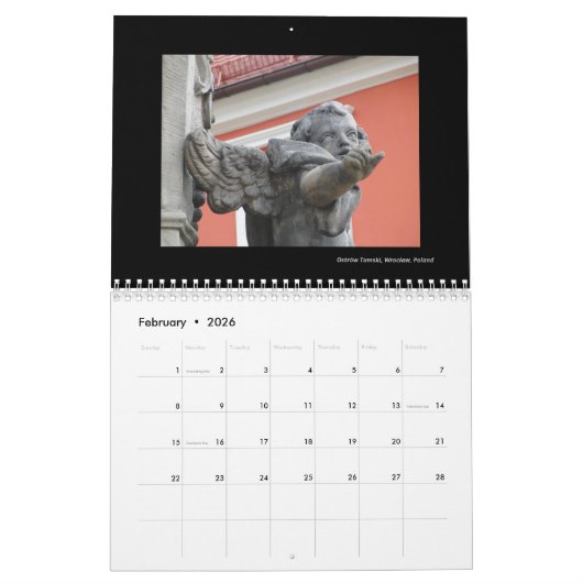 Middeleeuws Europa 2024 Kalender Gotisch MEDIUM 8. (Feb 2026)