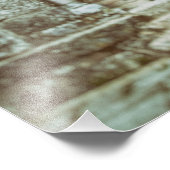 Middeleeuws gotisch portaal in Santiago de Antas Foto Afdruk (Hoek)