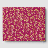 middeleeuws goud gastenboek (Achterkant)