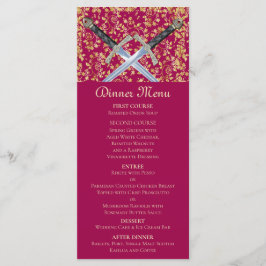 middeleeuws goud menu