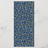 middeleeuws goud menu (Achterkant)