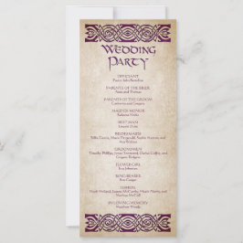 Middeleeuws huwelijksprogramma