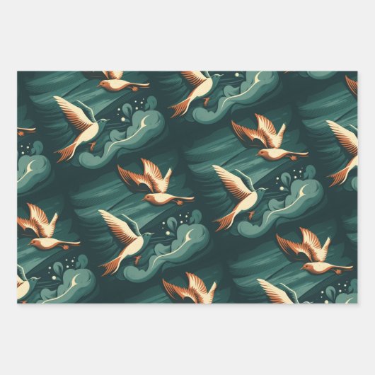 Middeleeuws inpakpapier vel (Voorkant)