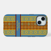 Middeleeuws iPhone 15 Case (Achterkant horizontaal)