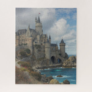Middeleeuws Kasteel aan de Zee Legpuzzel