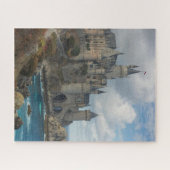 Middeleeuws Kasteel aan de Zee Legpuzzel (Horizontaal)