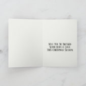 Middeleeuws kerstdorp scene kaart (Binnen)